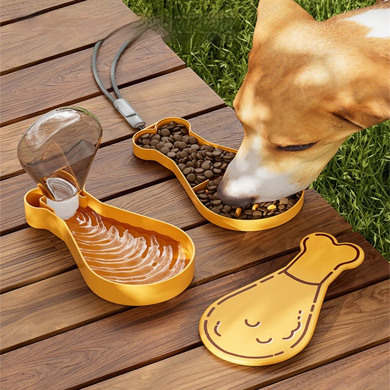 2-in-1 Customizable PP Material Portable Water Bottle for Cats and Dogs Direct From Manufacturer for Outdoor Walking Feeding 
2-in-1 Customizable PP Material Portable Water Bottle for Cats and Dogs Direct From Manufacturer for Outdoor Walking Feeding