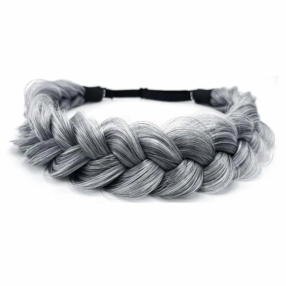 TOECWEGR Synthetic Hair Braided Headband Classic Wide Strands Wedding Disorderly Fluffy Braids Wig Band Women Beauty Accessory
TOECWEGR Synthetic Hair Braided Headband Classic Wide Strands Wedding Disorderly Fluffy Braids Wig Band Women Beauty Accessory