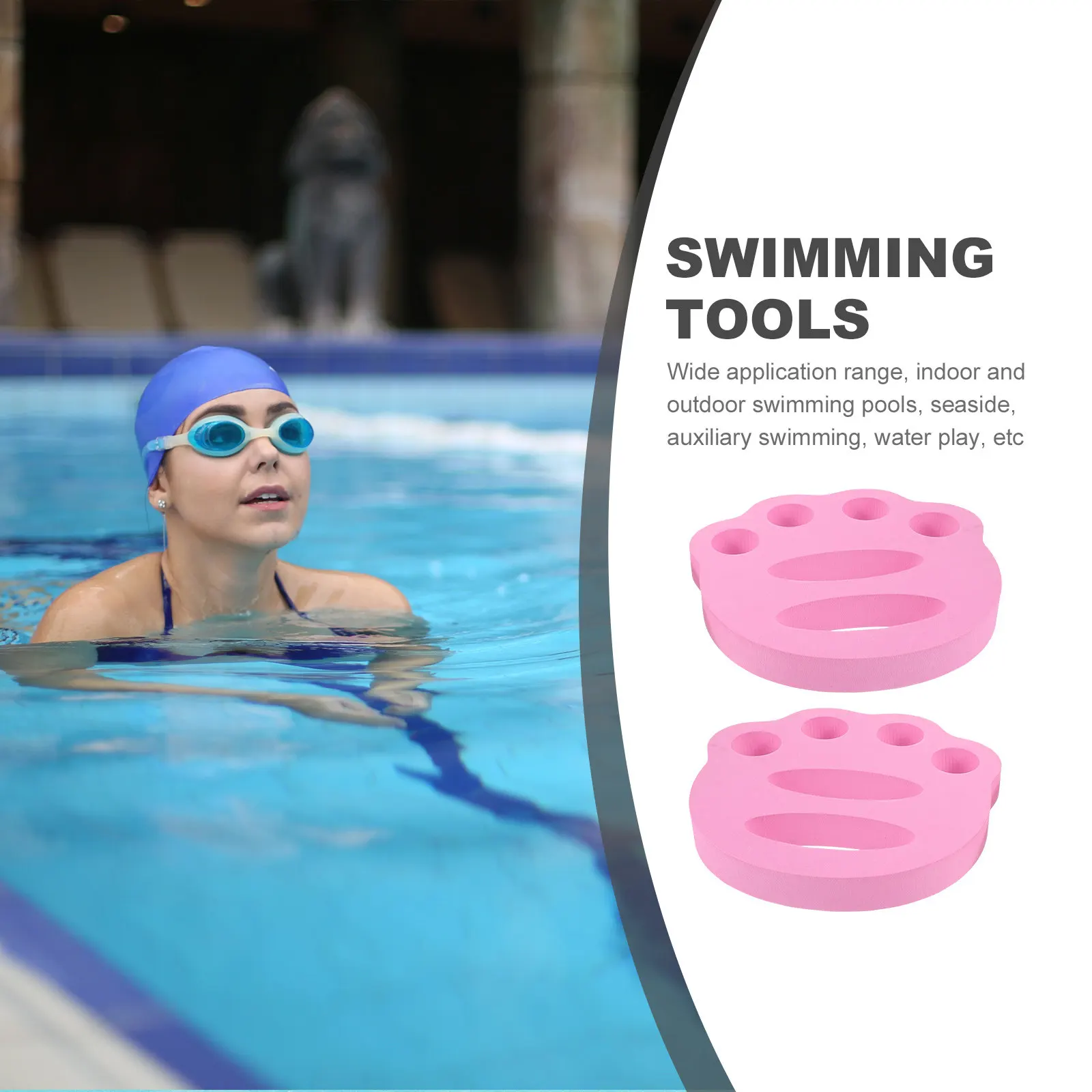 Пара плавательных досок из ЭВА для тренировок по плаванию, легкие плавательные доски для бассейна и пляжа, для обучения и практики плавания
Пара плавательных досок из ЭВА для тренировок по плаванию, легкие плавательные доски для бассейна и пляжа, для обучения и практики плавания