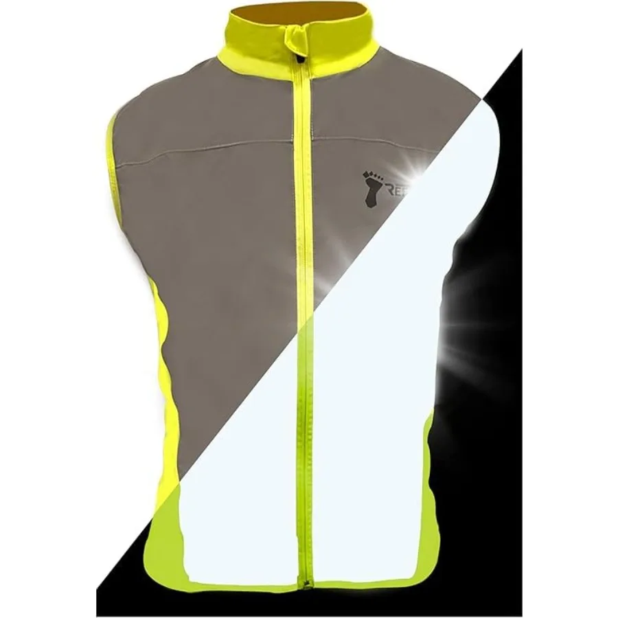 Reflective Safety Vest for Night Visibility Hi Vis Running and Cycling Gilet Breathable Outer Layer
Reflective Safety Vest for Night Visibility Hi Vis Running and Cycling Gilet Breathable Outer Layer