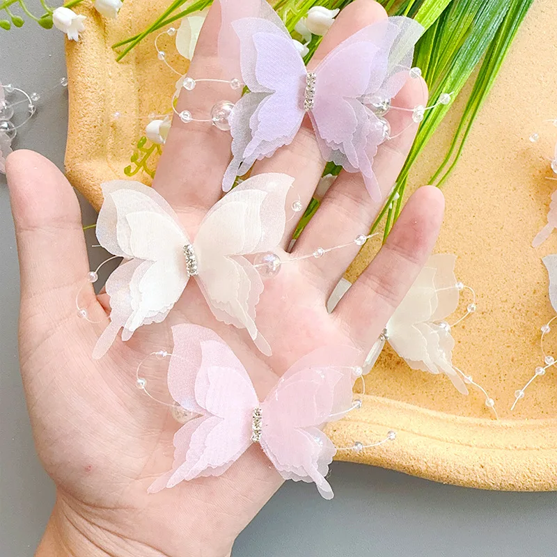 20pcs 5cm Three-layer Diamond Butterfly DIY Sewing Clothing Crafts Supplies Hairpin Jewelry Accessories Scrapbooking Decoration
20pcs 5cm Three-layer Diamond Butterfly DIY Sewing Clothing Crafts Supplies Hairpin Jewelry Accessories Scrapbooking Decoration