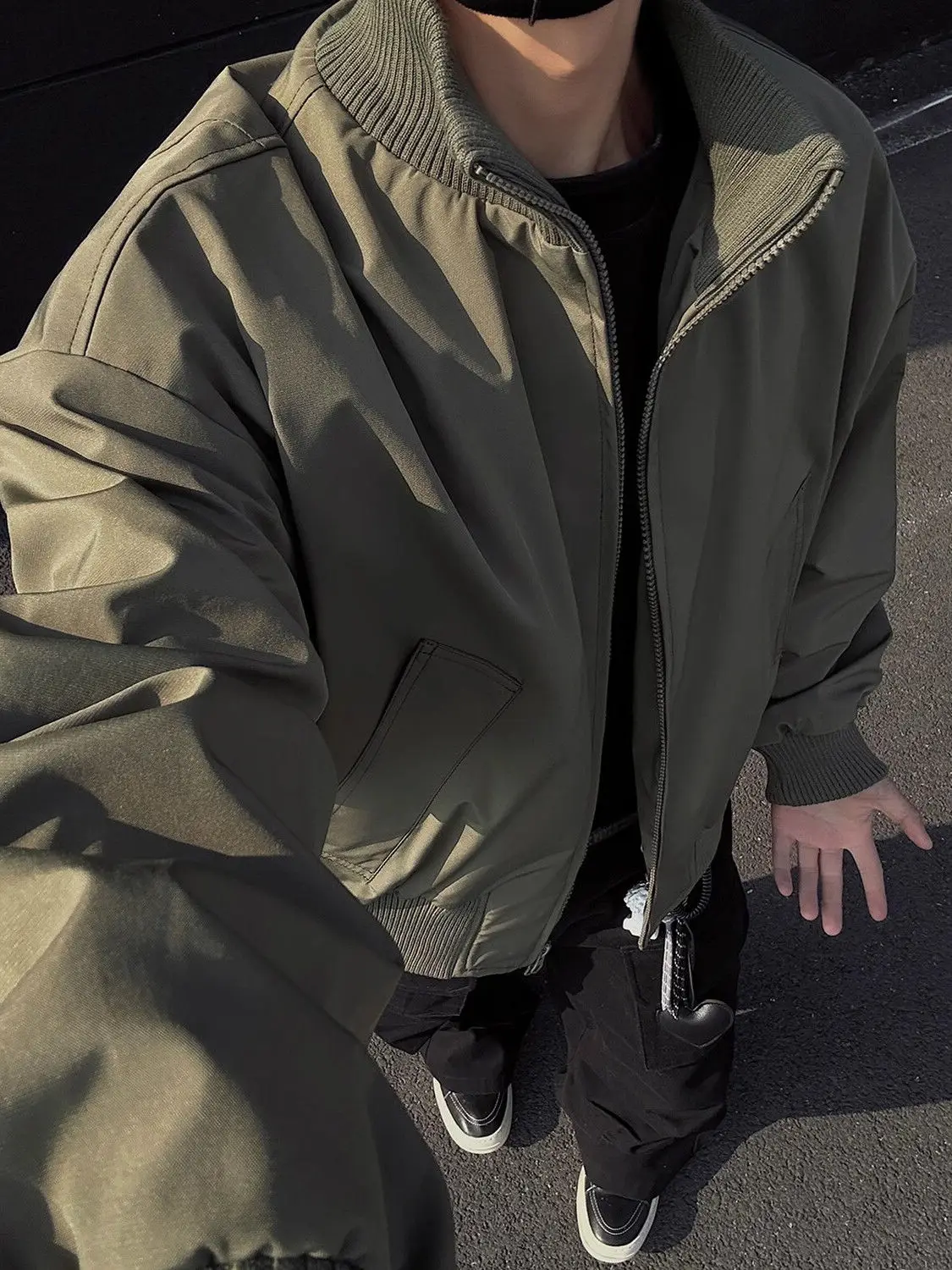 Jacket Coat High Quality Mens Blue Bomber Spring Corduroy Jeans Denim Casual Baggy Oversize Original Style Hip Streetwear Youth
Jacket Coat High Quality Mens Blue Bomber Spring Corduroy Jeans Denim Casual Baggy Oversize Original Style Hip Streetwear Youth