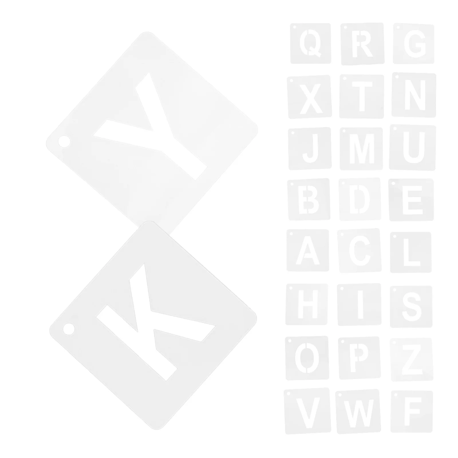 Literacy Letter Template Stencils for Painting Alphabet Crafts Reusable Creative Templates Hollow Letters Spray Painting
Literacy Letter Template Stencils for Painting Alphabet Crafts Reusable Creative Templates Hollow Letters Spray Painting