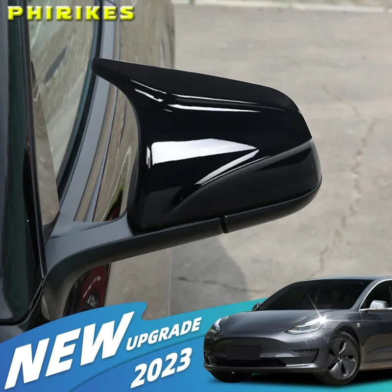 Rear Mirror Cover for Tesla Model 3 Rearview Side Mirror Sticker Car Decor Modification Carbon Fiber ABS for Model3 2017-2021
Rear Mirror Cover for Tesla Model 3 Rearview Side Mirror Sticker Car Decor Modification Carbon Fiber ABS for Model3 2017-2021