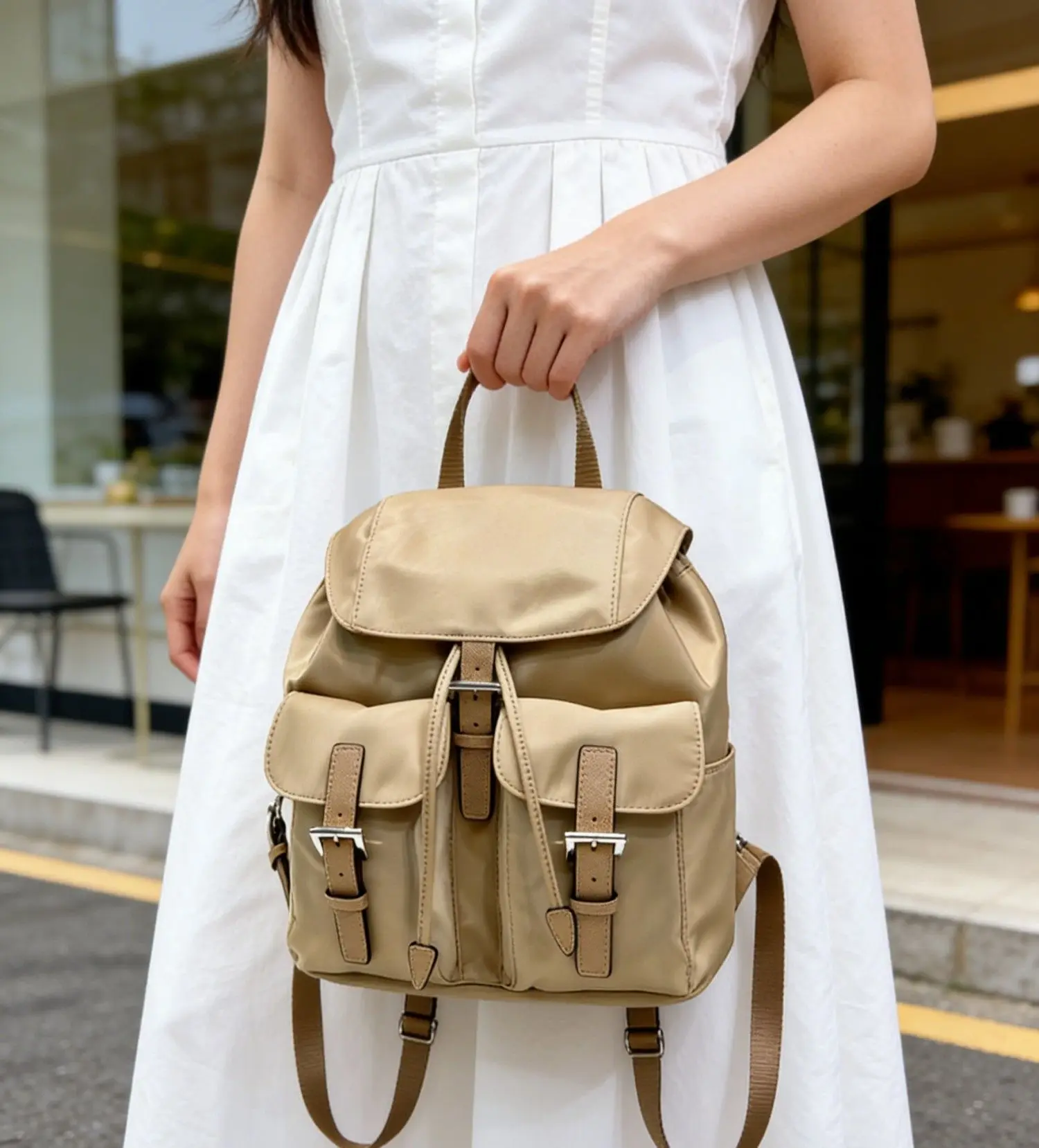 Design Women's Small Korean Fashion Solid Color Backpack Girls School Bags Cute Leather Solid Color Back Pack
Design Women's Small Korean Fashion Solid Color Backpack Girls School Bags Cute Leather Solid Color Back Pack