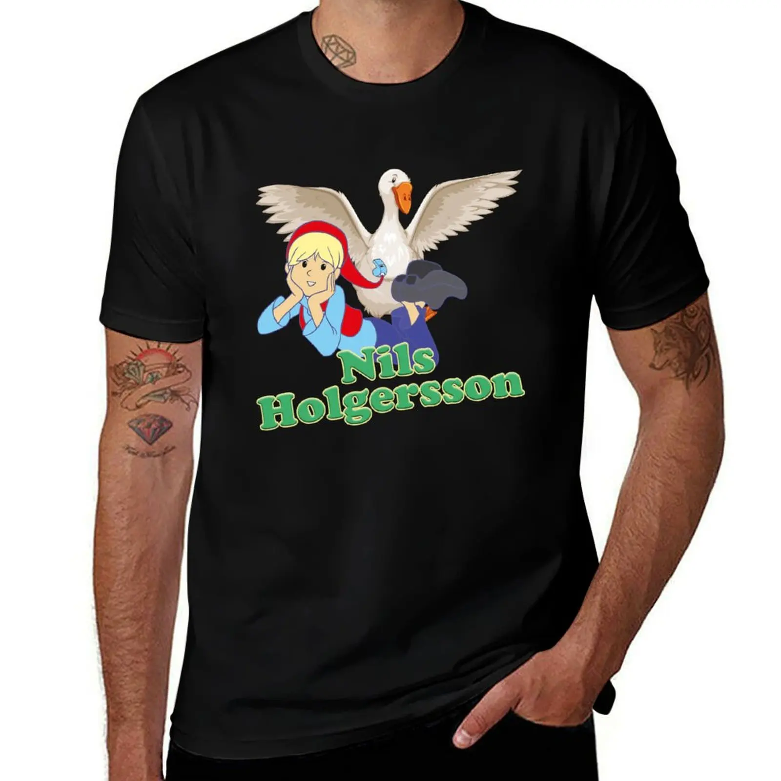 The little gnome Nils Holgersson flies with the wild geese and hamster Krümel and has great adventures T-Shirt
The little gnome Nils Holgersson flies with the wild geese and hamster Krümel and has great adventures T-Shirt