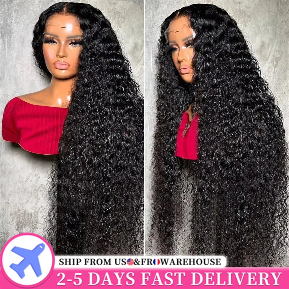 200 Density HD 13X6 Transparent Deep Water Wave Curly Human Hair Lace Frontal Wig 28 30 32 Inch 13X4 Lace Front Human Hair Wigs
200 Density HD 13X6 Transparent Deep Water Wave Curly Human Hair Lace Frontal Wig 28 30 32 Inch 13X4 Lace Front Human Hair Wigs