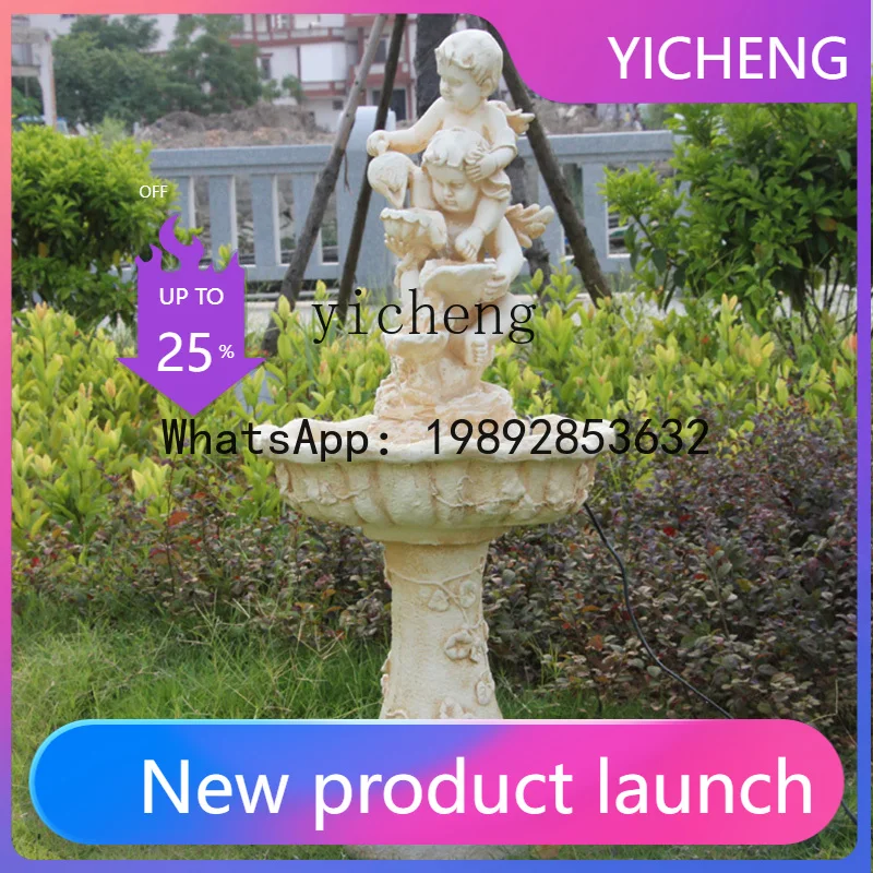 5zsp Angel Character Sculpture Art Courtyard Garden Water Feature Fountain Decorative Ornament
5zsp Angel Character Sculpture Art Courtyard Garden Water Feature Fountain Decorative Ornament
