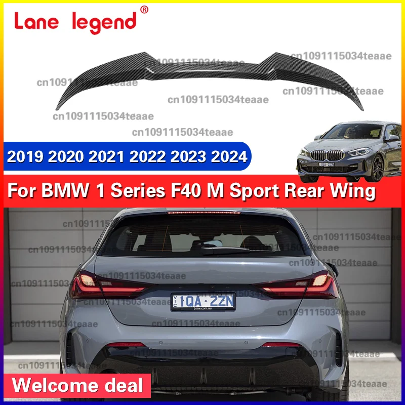 Tailgate Splitter Wings Fixed Wind Spoiler Rear TOP Wing Cover Trim Accessories For BMW 1 Series F40 M Sport 2019-2024
Tailgate Splitter Wings Fixed Wind Spoiler Rear TOP Wing Cover Trim Accessories For BMW 1 Series F40 M Sport 2019-2024