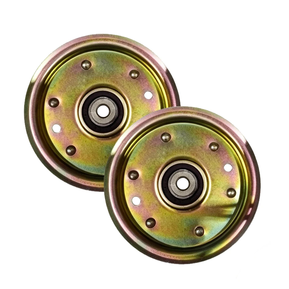 2 Pcs Flat Idler Pulleys For 756-04129B 756-04129C 956-04129 753-08171 Lawn Mower Belt System Repair Parts Yard Maintenance
2 Pcs Flat Idler Pulleys For 756-04129B 756-04129C 956-04129 753-08171 Lawn Mower Belt System Repair Parts Yard Maintenance