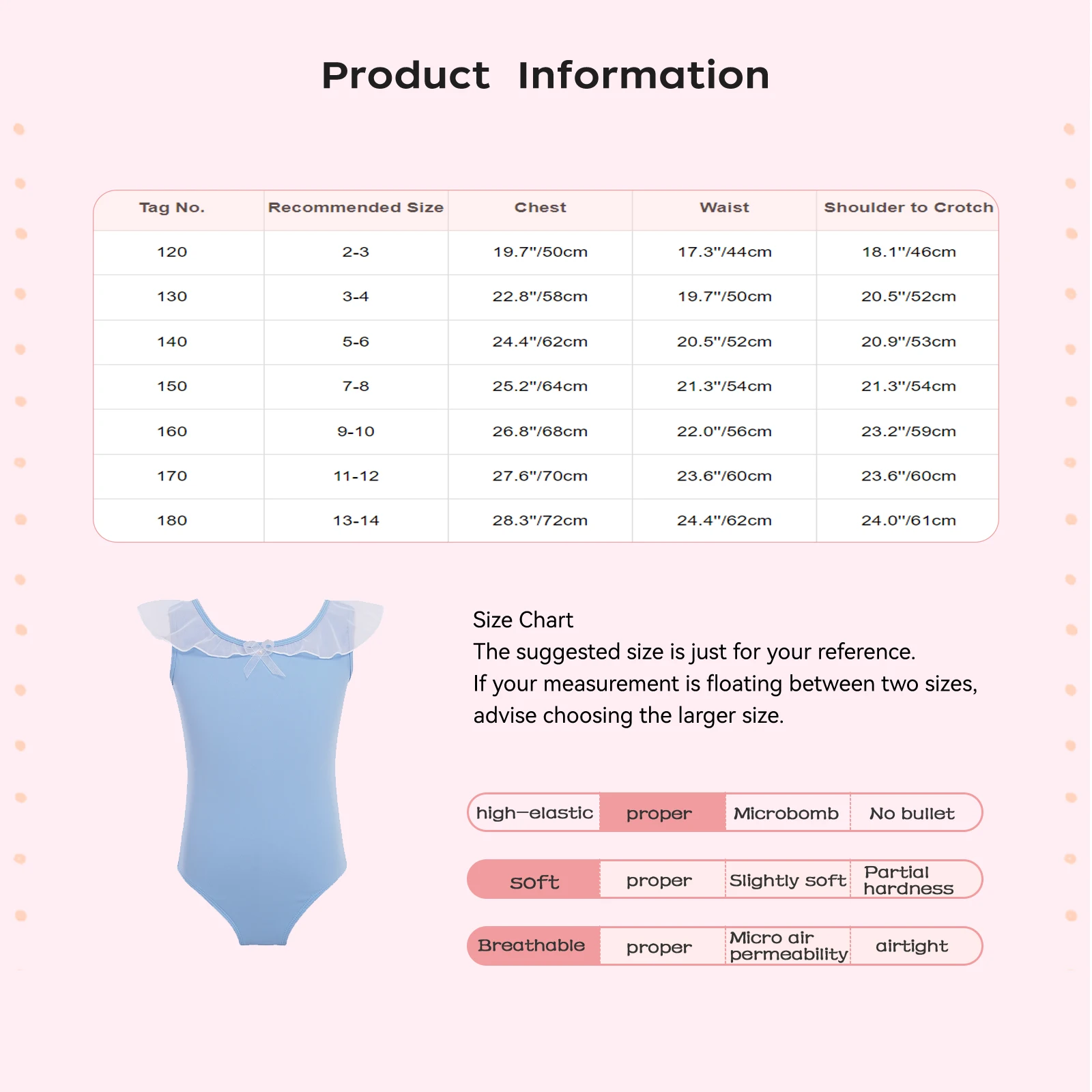 Girls Figure Skating Dance Practice Jumpsuits Rhythmic Gymnastics Leotard Kids Sleeveless Mesh Ruffles Ballet Dance Leotards
Girls Figure Skating Dance Practice Jumpsuits Rhythmic Gymnastics Leotard Kids Sleeveless Mesh Ruffles Ballet Dance Leotards