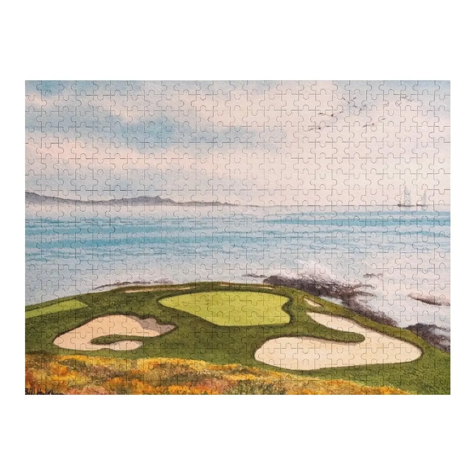 Pebble Beach Golf Course Signature Hole 7 Jigsaw Puzzle Custom Wooden Name Customizable Child Gift Puzzle
Pebble Beach Golf Course Signature Hole 7 Jigsaw Puzzle Custom Wooden Name Customizable Child Gift Puzzle