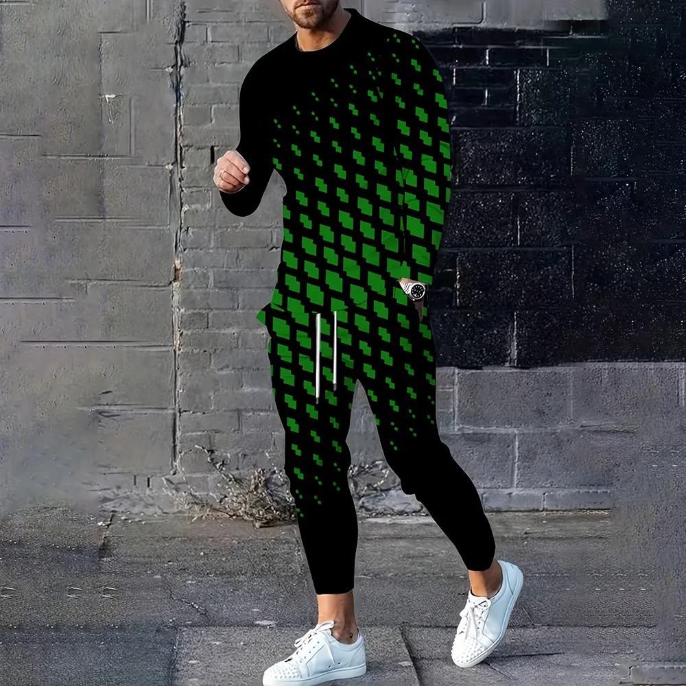 Classic Fashion Two Piece 3D Printed Long Sleeve Sweatshirt Pants Sub Sportswear 2025 Men's Outdoor Workout Running Sports Set
Classic Fashion Two Piece 3D Printed Long Sleeve Sweatshirt Pants Sub Sportswear 2025 Men's Outdoor Workout Running Sports Set