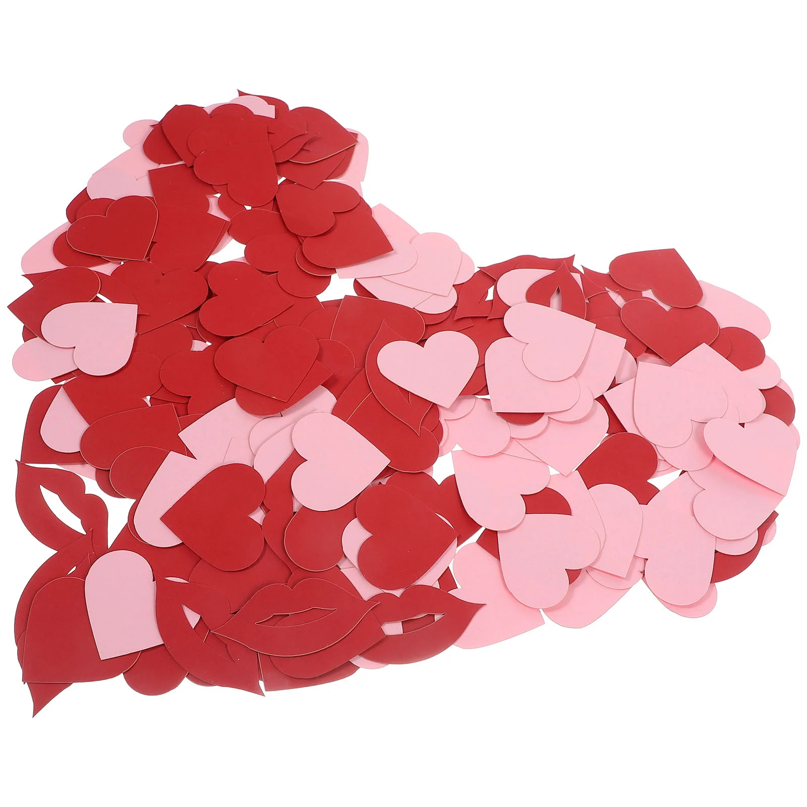 200 Pcs Confetti Throwing Lip Heart Paper Table Decor Colorful Ornaments Heart-shaped Wedding for Party Accessory
200 Pcs Confetti Throwing Lip Heart Paper Table Decor Colorful Ornaments Heart-shaped Wedding for Party Accessory