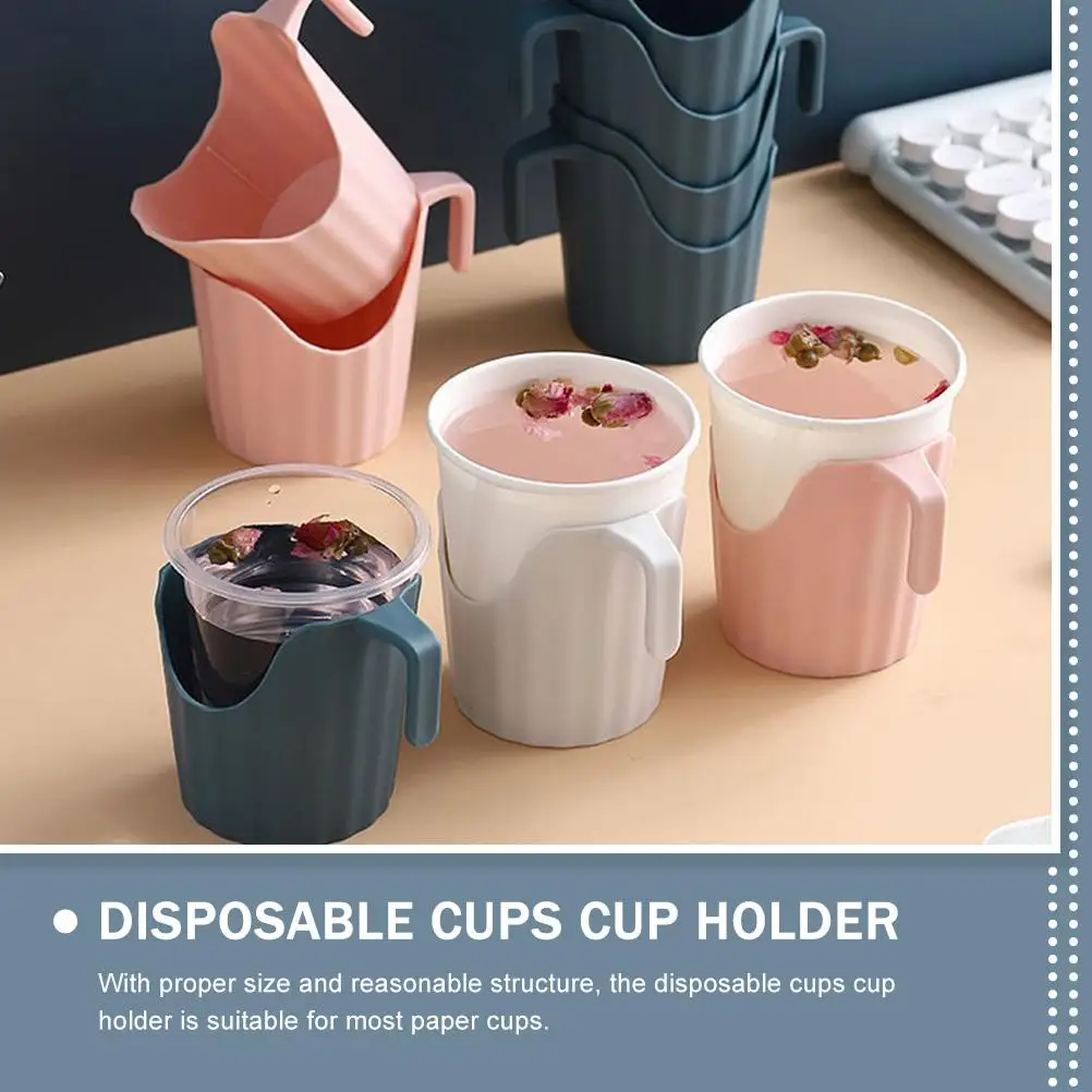 6pcs Anti scalding Cup Holder Insulated Paper Sleeve for Desktop Car Coffee Mug Home Party Office Cafe Plastic Lasting
6pcs Anti scalding Cup Holder Insulated Paper Sleeve for Desktop Car Coffee Mug Home Party Office Cafe Plastic Lasting