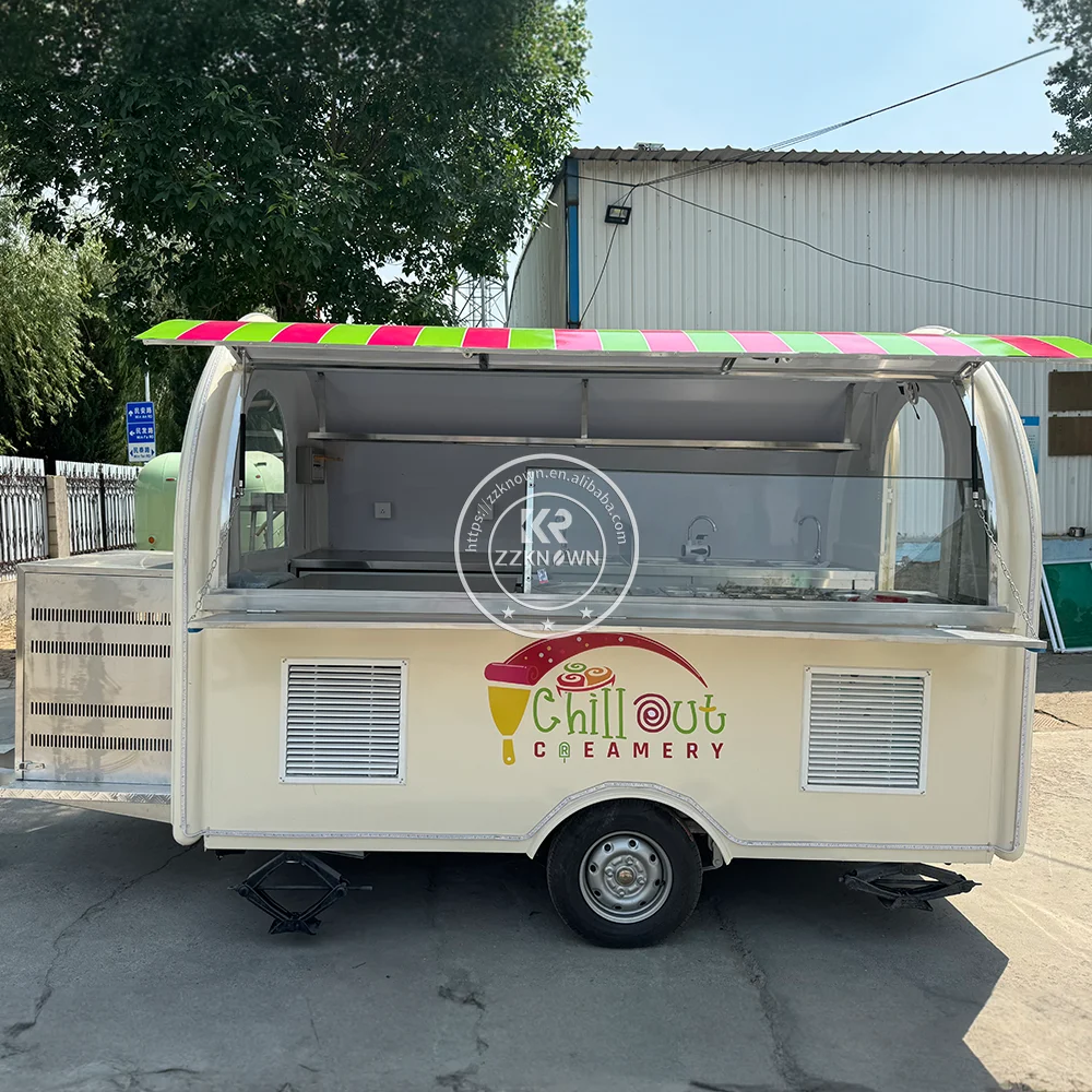 New Design fashion OEM Mobile Food Truck Concession Trailer Overseas Small Fast Food Trailer for Sale
New Design fashion OEM Mobile Food Truck Concession Trailer Overseas Small Fast Food Trailer for Sale