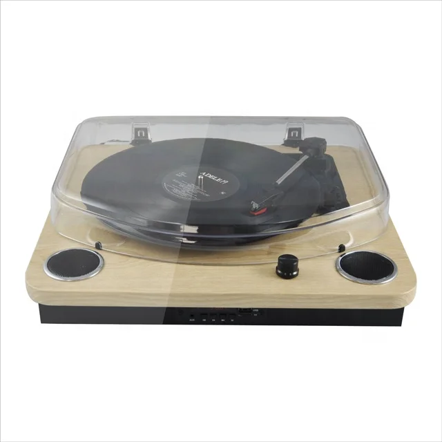 New Turntable Vinyl Player Nostalgia Record Player with Three Speed and RCA Audio Out Volume Control and Bluetooth Connection
New Turntable Vinyl Player Nostalgia Record Player with Three Speed and RCA Audio Out Volume Control and Bluetooth Connection
