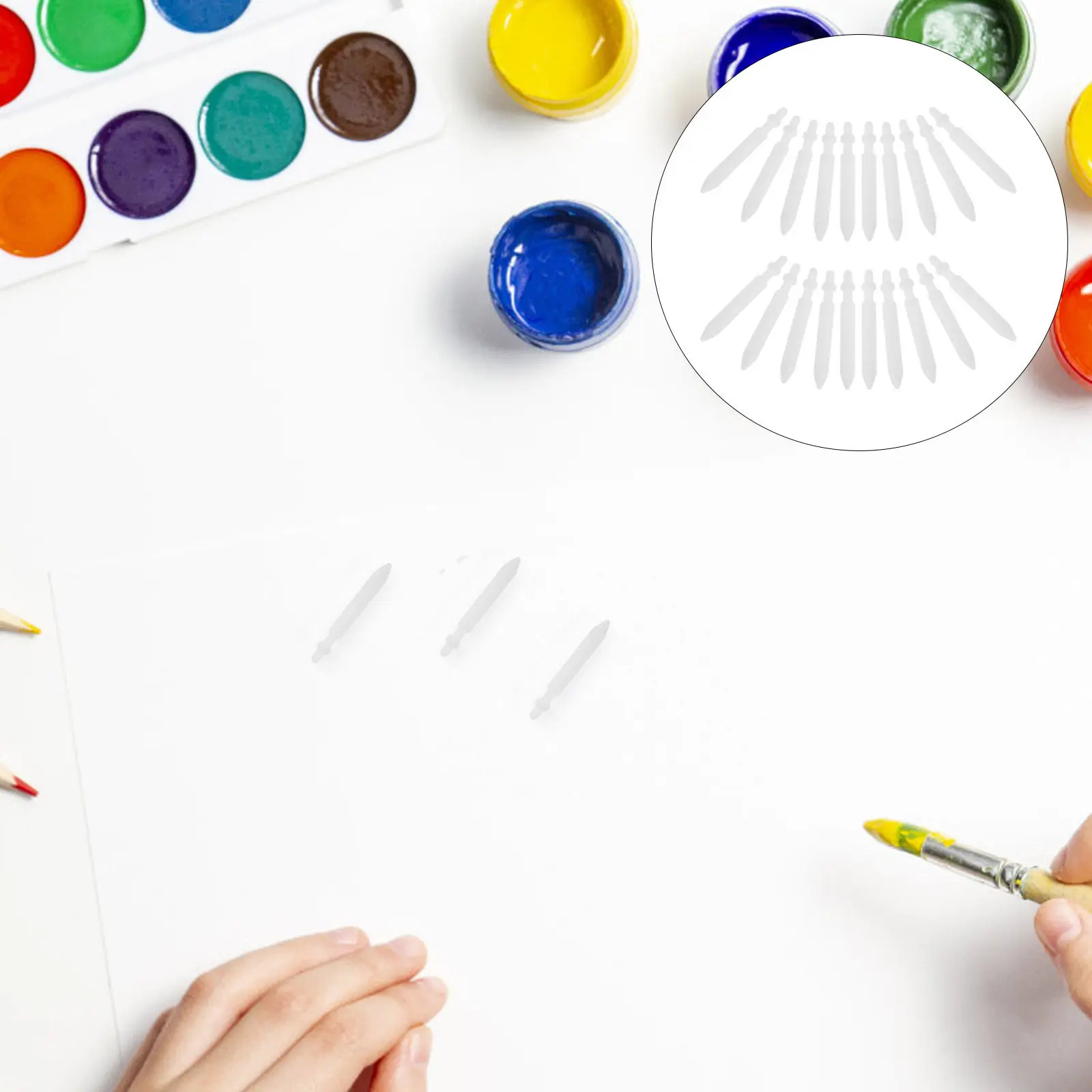 20Pcs 0.7mm Smooth Replacement Drawing Pen Points for Acrylic Paint Markers Universal Art Craft DIY Projects Marker Tip Refills
20Pcs 0.7mm Smooth Replacement Drawing Pen Points for Acrylic Paint Markers Universal Art Craft DIY Projects Marker Tip Refills