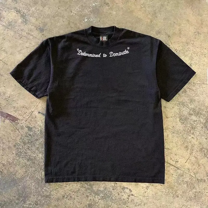 2025 American Oversized Retro Simple Letter Short Sleeved T-shirt for Men and Women Summer Loose Top
2025 American Oversized Retro Simple Letter Short Sleeved T-shirt for Men and Women Summer Loose Top