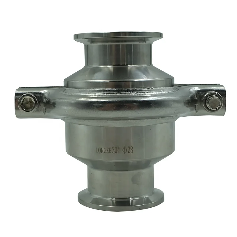 DKV Sanitary Check Valve 316L Stainless Steel 1" Tri-Clamp Check Valve One Way Flow Spring Loaded Check Valve
DKV Sanitary Check Valve 316L Stainless Steel 1" Tri-Clamp Check Valve One Way Flow Spring Loaded Check Valve