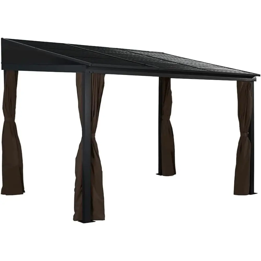 Outdoor 10' x 12' Portland Wall-Mounted Hardtop Gazebo Outdoor Shelter
Outdoor 10' x 12' Portland Wall-Mounted Hardtop Gazebo Outdoor Shelter