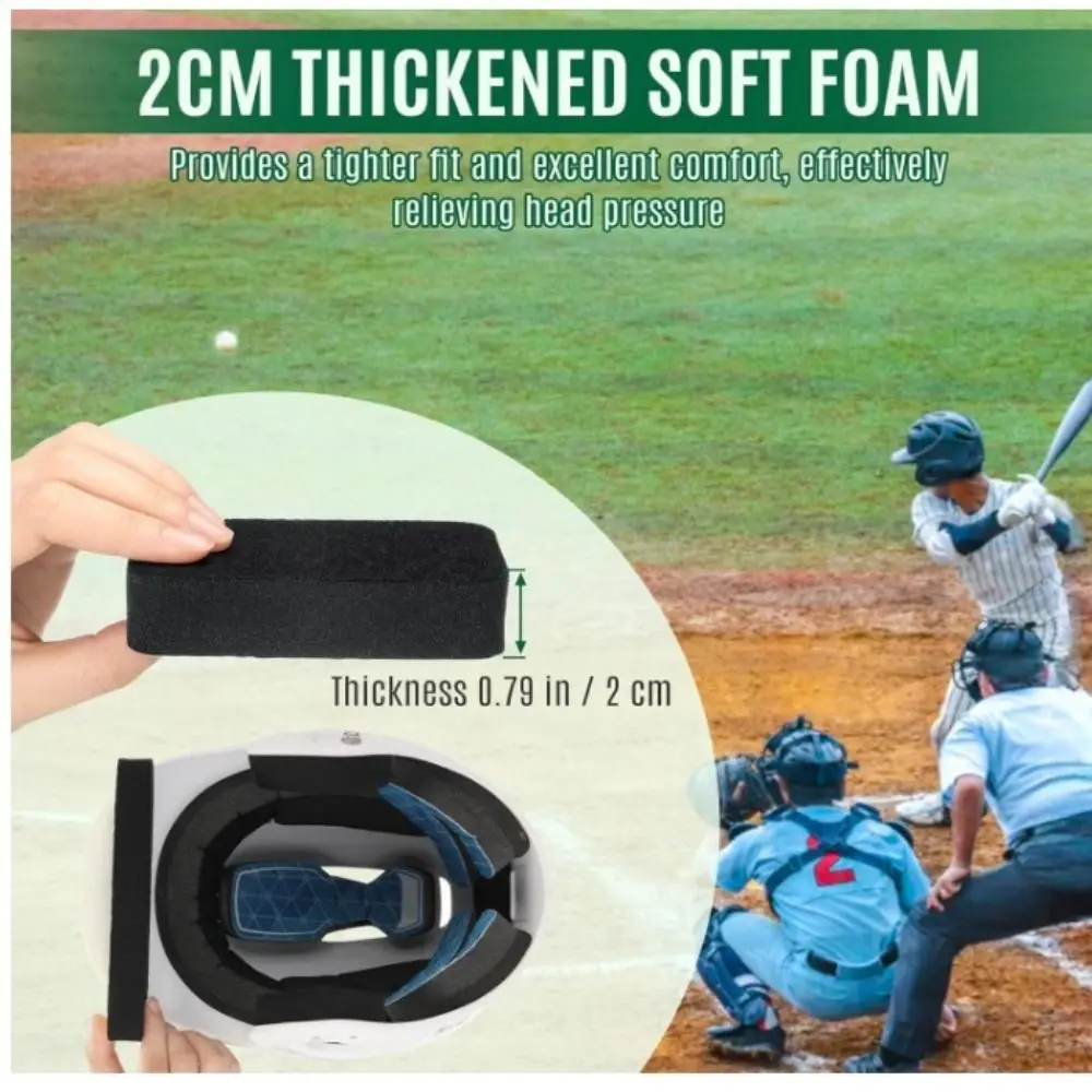 Sweat Absorbent Football Helmet Padding Comfortable Thicken Baseball Helmets Pad Universal Helmet Liner for Enhon
Sweat Absorbent Football Helmet Padding Comfortable Thicken Baseball Helmets Pad Universal Helmet Liner for Enhon