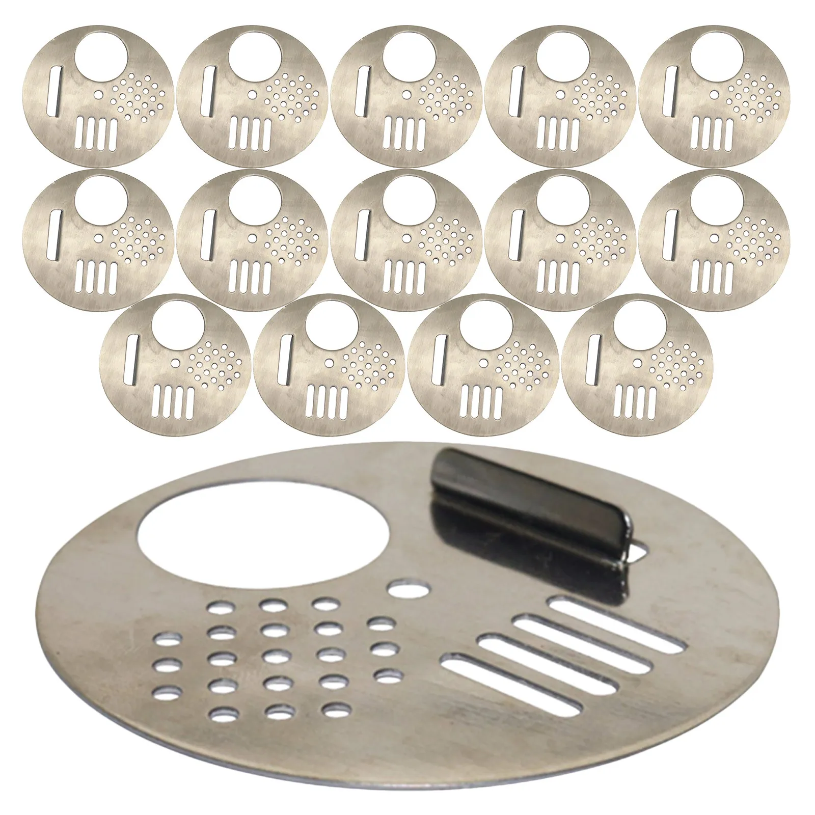 15PCS Beekeeping Entrance Gate Round Metal Beehive Box Door Entrance Gate Disc Stainless Steel Beekeeping Honeycomb Entrance
15PCS Beekeeping Entrance Gate Round Metal Beehive Box Door Entrance Gate Disc Stainless Steel Beekeeping Honeycomb Entrance