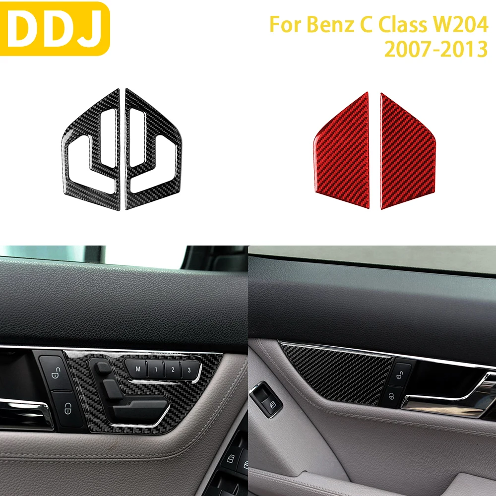 For Mercedes Benz C Class W204 2007-2013 Accessories Carbon Fiber Car Interior Seat Adjustment Control Panel Trim Sticker
For Mercedes Benz C Class W204 2007-2013 Accessories Carbon Fiber Car Interior Seat Adjustment Control Panel Trim Sticker