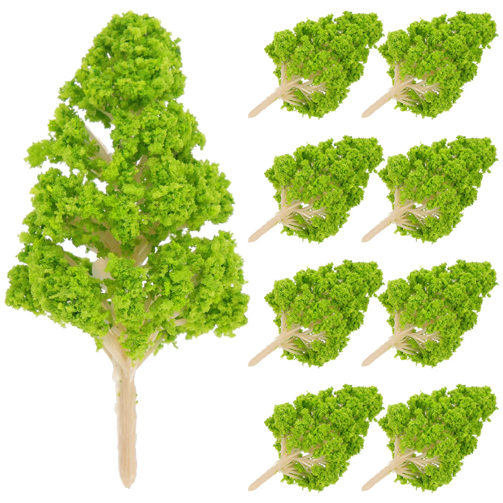 10Pcs Artificial Miniature Trees Set for Sand Table DIY Landscaping Green Simulation Tree Ornament Landscape Decor Miniature
10Pcs Artificial Miniature Trees Set for Sand Table DIY Landscaping Green Simulation Tree Ornament Landscape Decor Miniature