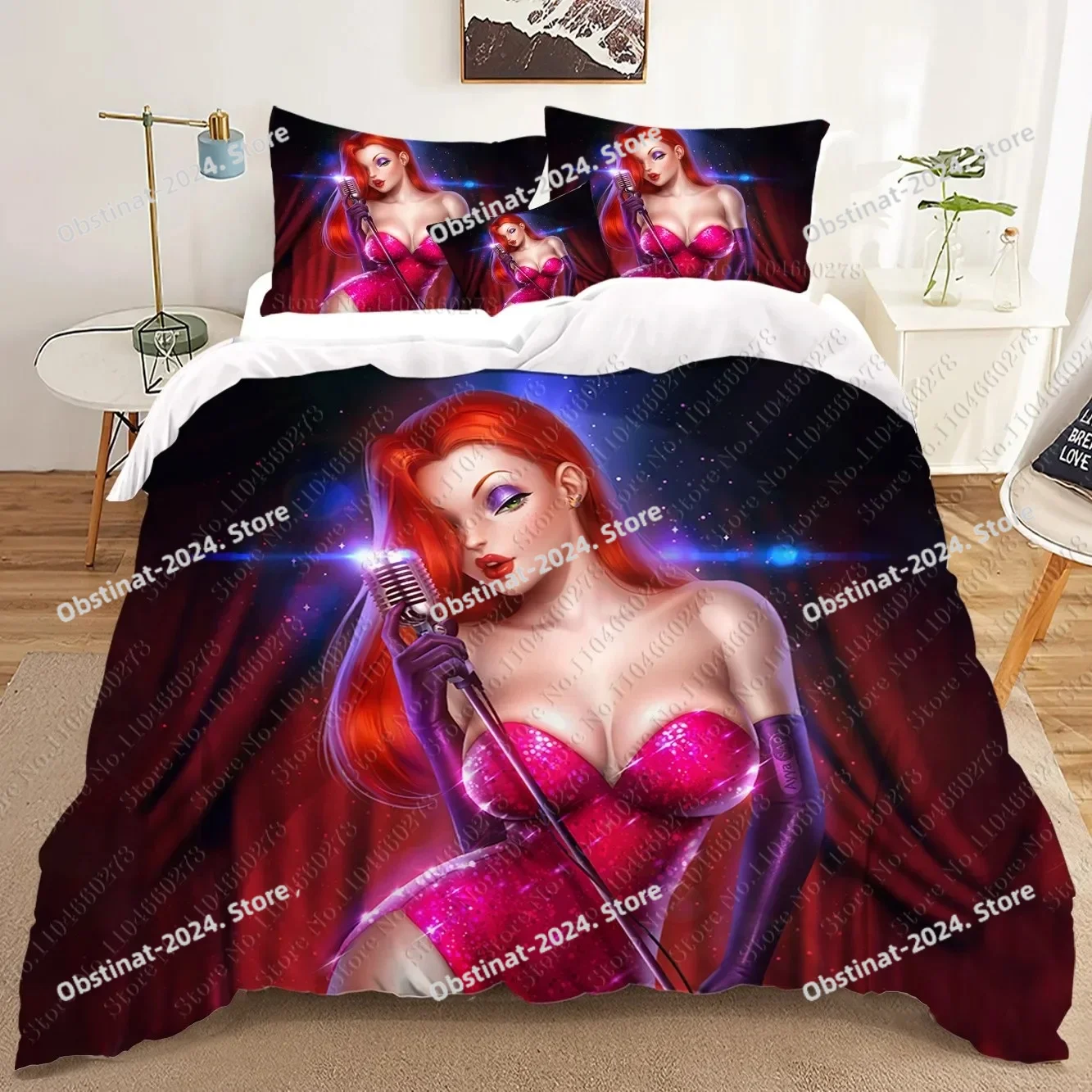 fashion Jessica Rabbit 3D Bedding Sets print duvet cover Adults_ children bed comforter birthday gift dropshipping home textiles
fashion Jessica Rabbit 3D Bedding Sets print duvet cover Adults_ children bed comforter birthday gift dropshipping home textiles