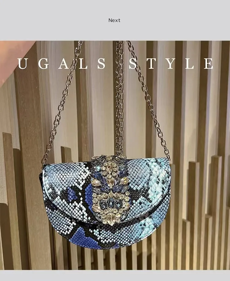 Luxury Designer Women's Handbag Crystal Shiny Rhinestone Diamond Evening Bag Wedding Party Clutch Purse Shoulder Crossbody Bag
Luxury Designer Women's Handbag Crystal Shiny Rhinestone Diamond Evening Bag Wedding Party Clutch Purse Shoulder Crossbody Bag