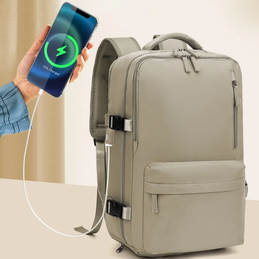 Independent Shoe Compartment Travel Luggage Backpack Sponge Back Pad External USB Charging Port Large Capacity Boarding Bag
Independent Shoe Compartment Travel Luggage Backpack Sponge Back Pad External USB Charging Port Large Capacity Boarding Bag