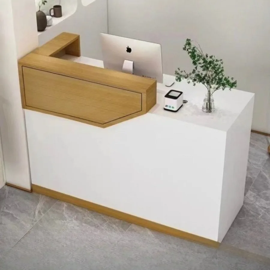 Elegant Atmospheric Reception Desks Load-bearing Solid Reception Desks Nordic Reinforced Office Furniture Mesa De Recepção LJ40
Elegant Atmospheric Reception Desks Load-bearing Solid Reception Desks Nordic Reinforced Office Furniture Mesa De Recepção LJ40