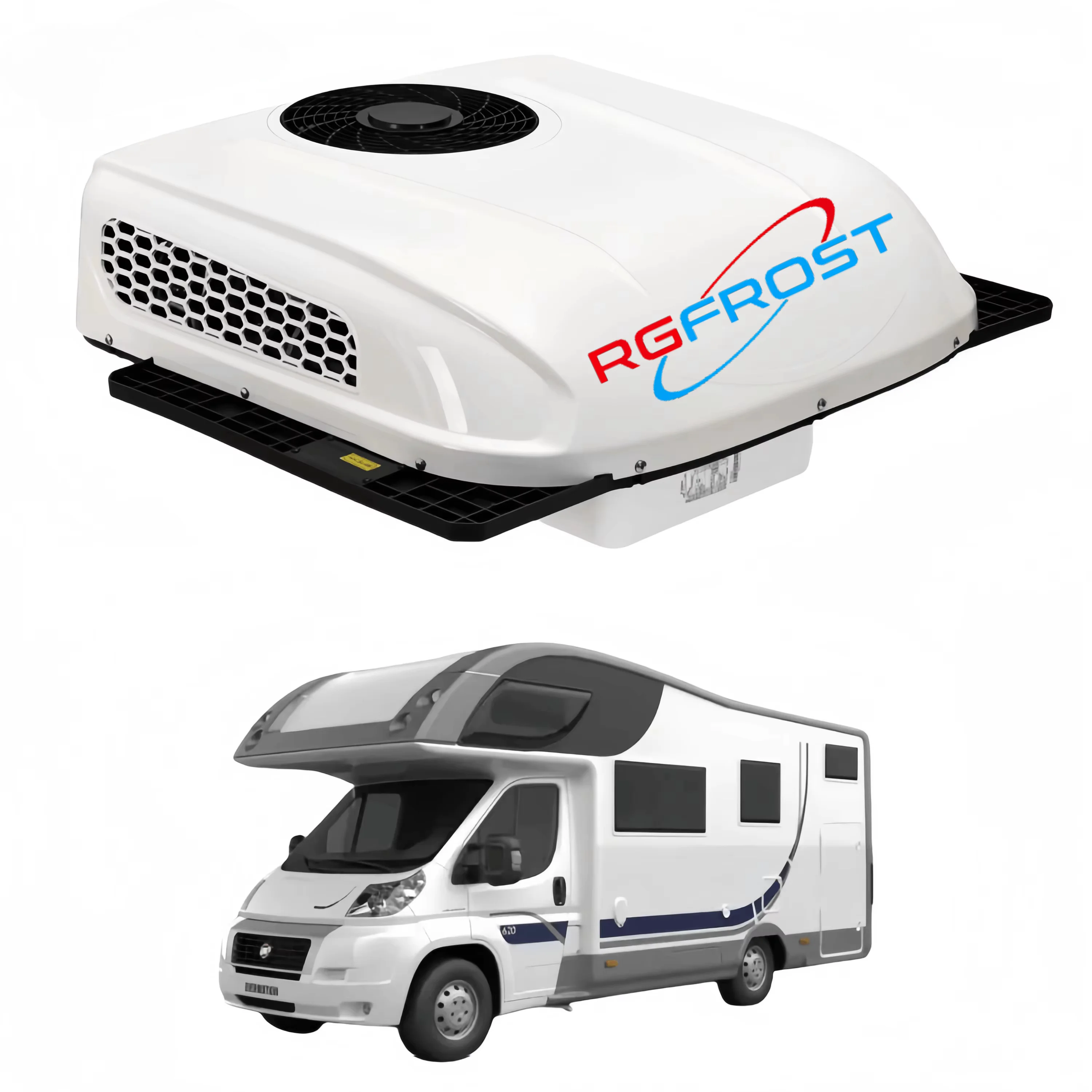 RGFROST Truck Rooftop APU Air Conditioner 12/24 Volt Cabin Camper Car R134A Refrigerant 6200-7200BTU Parking Air Conditioner
RGFROST Truck Rooftop APU Air Conditioner 12/24 Volt Cabin Camper Car R134A Refrigerant 6200-7200BTU Parking Air Conditioner
