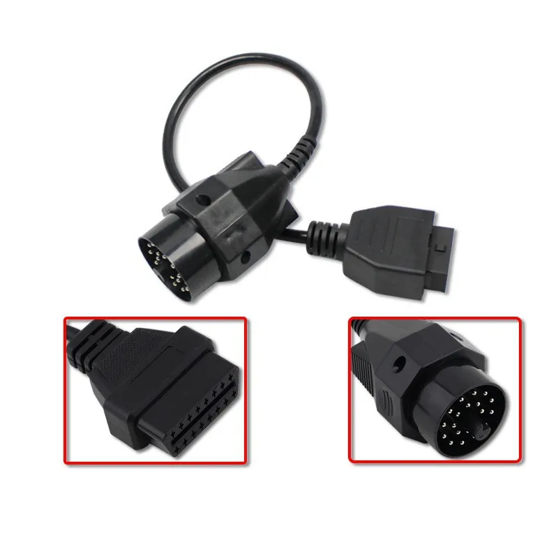 For BMW 20Pin To 16 Pin OBD2 Cable for BMW 20 Pins, Connect Conversion Cable
For BMW 20Pin To 16 Pin OBD2 Cable for BMW 20 Pins, Connect Conversion Cable