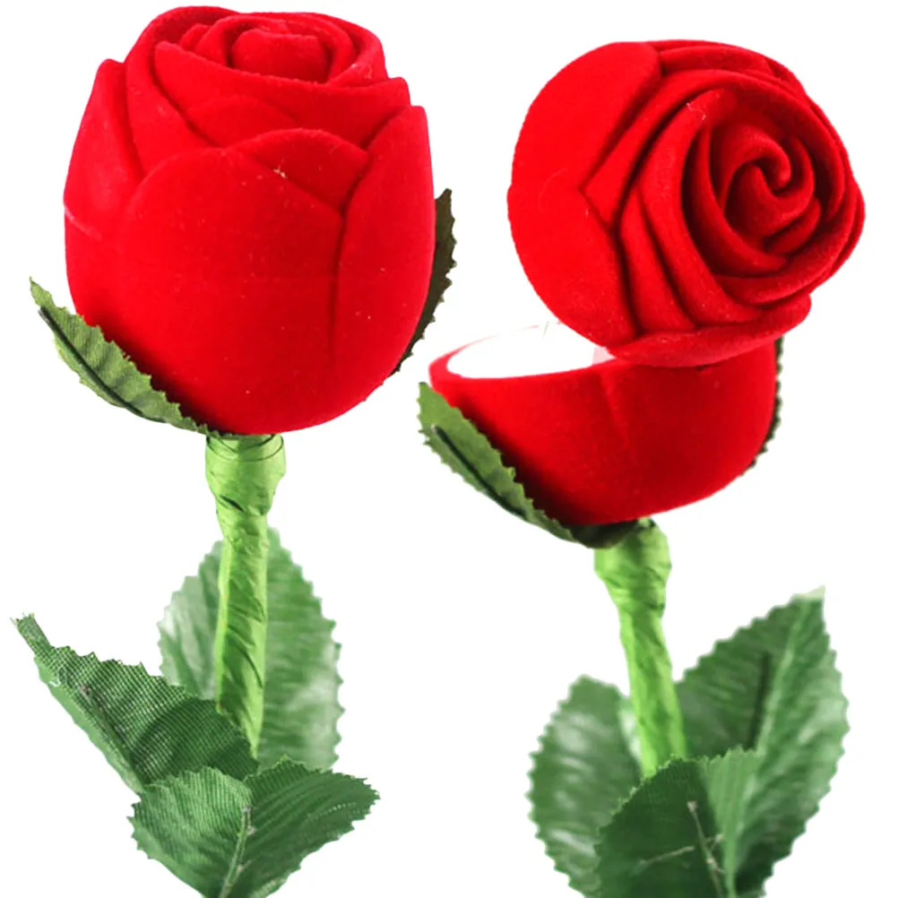 2Pcs Rose-Shaped Ring Boxes Light Soft Wedding Ring Holders Jewelry Display Proposal Box Jewelry Box for Rings
2Pcs Rose-Shaped Ring Boxes Light Soft Wedding Ring Holders Jewelry Display Proposal Box Jewelry Box for Rings