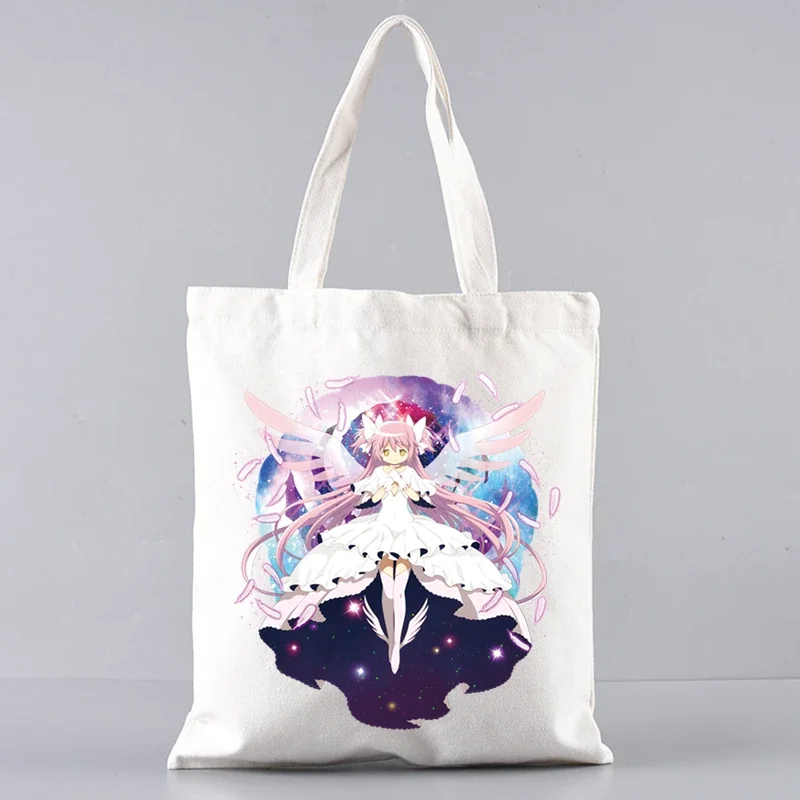 Madoka Magica Puella Magi Сумка для покупок Графическая сумка-тоут Harajuku Женская парусиновая сумка через плечо Ulzzang Eco Большой вместительности
Madoka Magica Puella Magi Сумка для покупок Графическая сумка-тоут Harajuku Женская парусиновая сумка через плечо Ulzzang Eco Большой вместительности