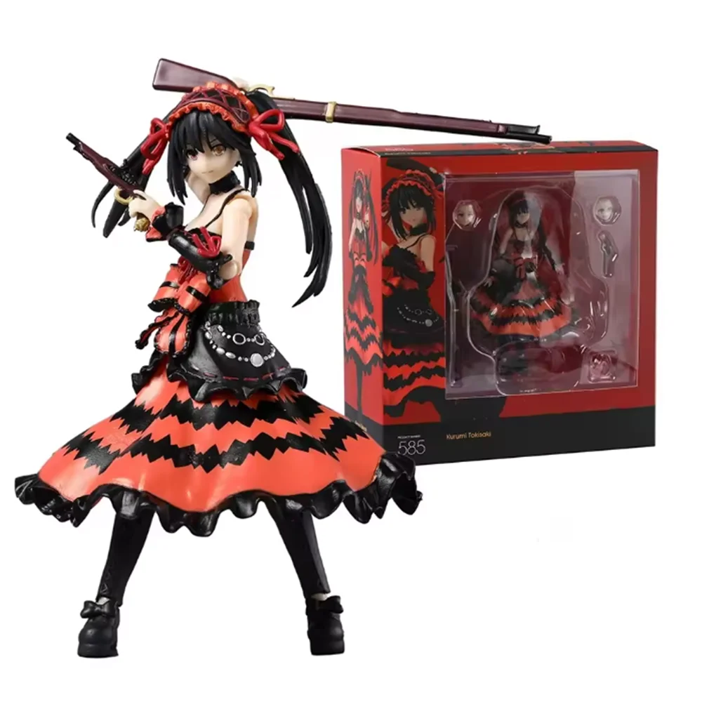 Anime Date A Live Tokisaki Kurumi figma 585 PVC Action Figure Toys Kids Gifts Collectible Model 13cm
Anime Date A Live Tokisaki Kurumi figma 585 PVC Action Figure Toys Kids Gifts Collectible Model 13cm