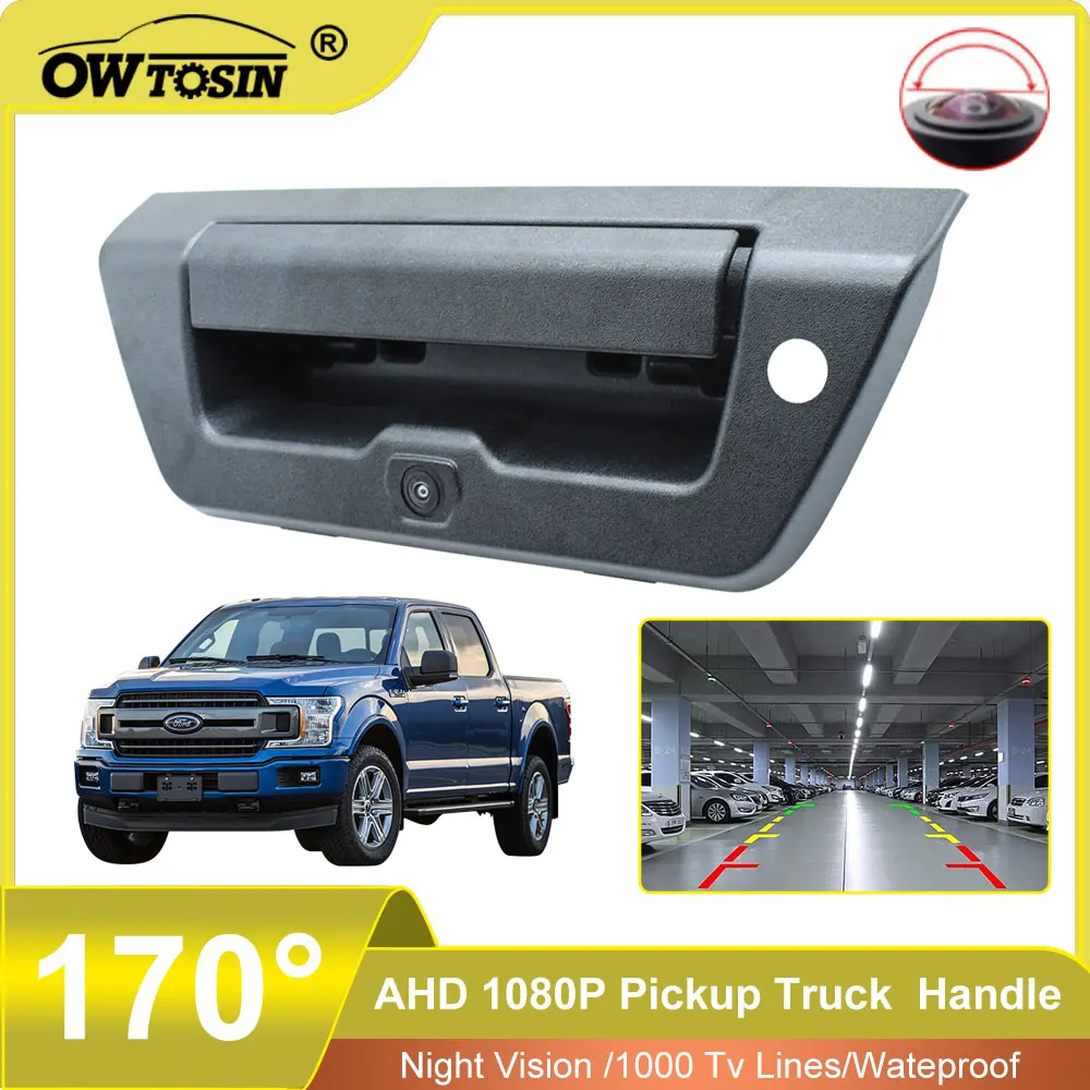For Ford F150 F-150 2015 2016 2017 2018-2020 Car Camera AHD 1920x1080P 170° Vehicle Pickup Trunk Handle Car Rear View Camera
For Ford F150 F-150 2015 2016 2017 2018-2020 Car Camera AHD 1920x1080P 170° Vehicle Pickup Trunk Handle Car Rear View Camera