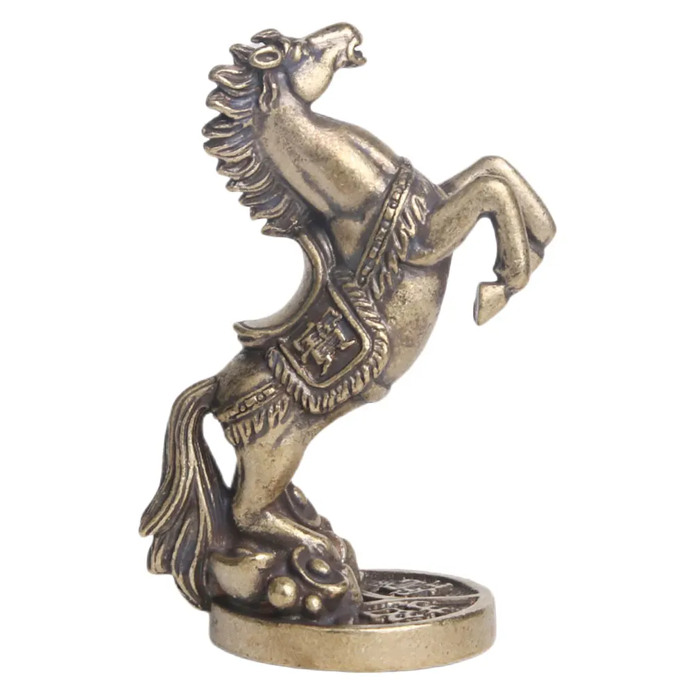 Creative Brass Horse Desktop Ornament Copper Steed Decor Style For Office Home Decor Desktop Adornment Retro
Creative Brass Horse Desktop Ornament Copper Steed Decor Style For Office Home Decor Desktop Adornment Retro