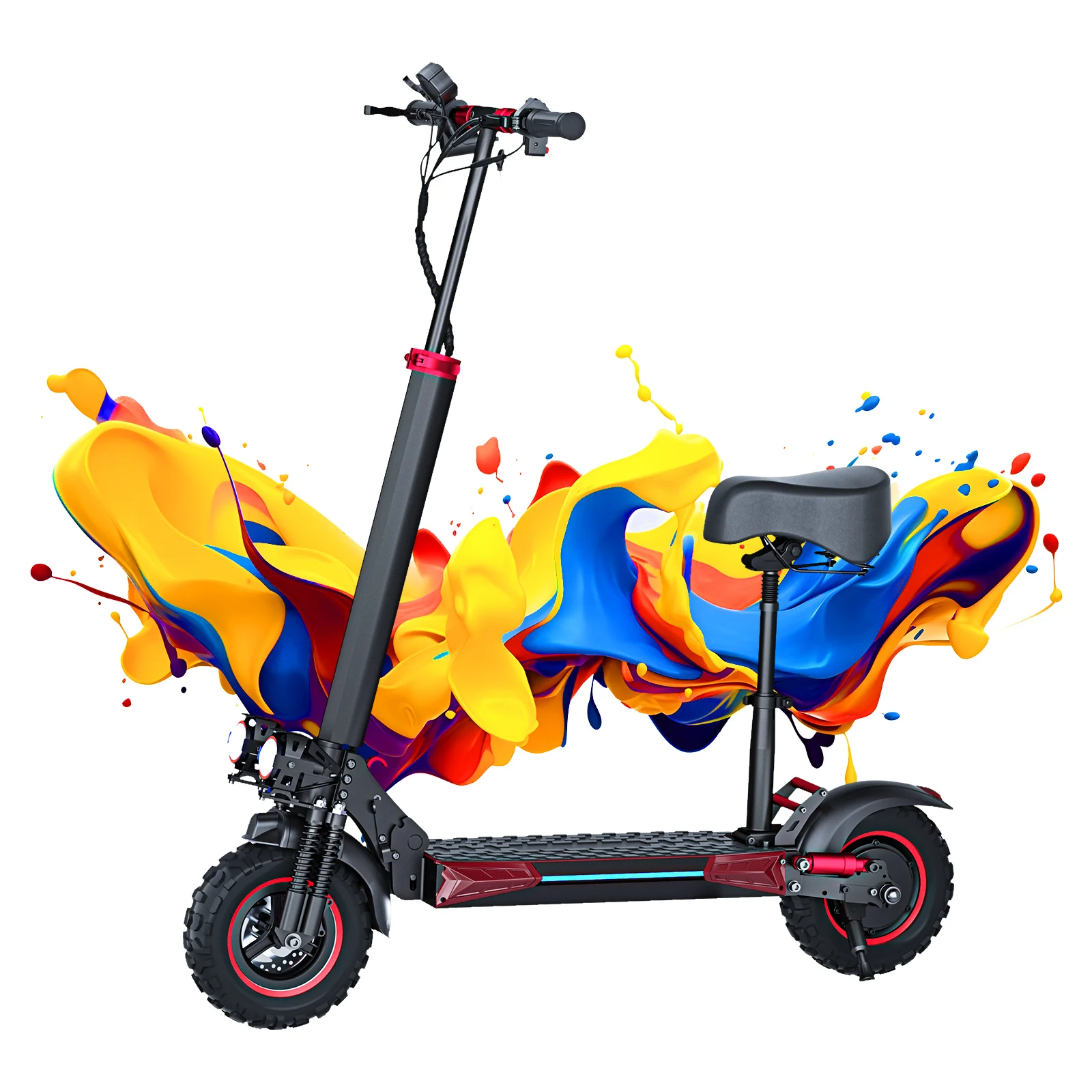 J11max/plus Двойной двигатель для взрослых Двойной амортизирующий электрический самокат Долговечный двойной коромысло Пригородный внедорожный электронный самокат
J11max/plus Двойной двигатель для взрослых Двойной амортизирующий электрический самокат Долговечный двойной коромысло Пригородный внедорожный электронный самокат