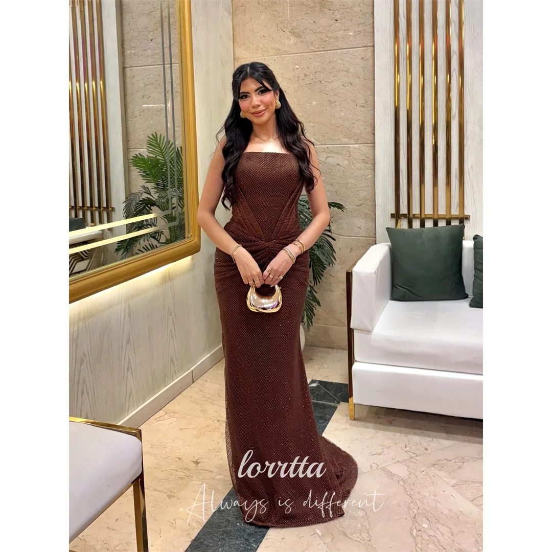 Lorrtta Sequin Halter Brown Mermaid Evening Dress 2026 Prom Dress Elegant Formal Evening Customized платье вечернее Gowns
Lorrtta Sequin Halter Brown Mermaid Evening Dress 2026 Prom Dress Elegant Formal Evening Customized платье вечернее Gowns