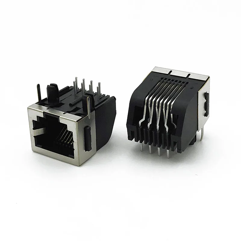 12PCS RJ45 Connector 8P8C Network Interface Half Pack Metal Shielded Shell 5722 Socket Replacement 5555153 Horizontal
12PCS RJ45 Connector 8P8C Network Interface Half Pack Metal Shielded Shell 5722 Socket Replacement 5555153 Horizontal