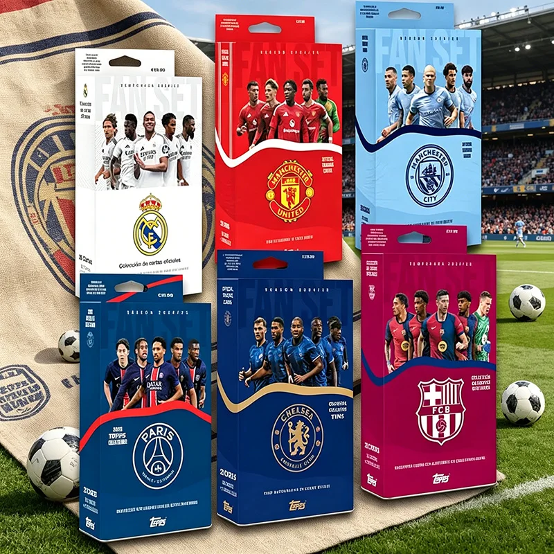 25-26 Topps Team Set Tin Box Football Cards Manchester United City Argentina Juventus Collectible Gifts for Fans & Collectors
25-26 Topps Team Set Tin Box Football Cards Manchester United City Argentina Juventus Collectible Gifts for Fans & Collectors
