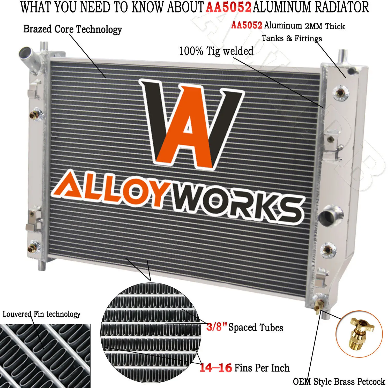 4 Row Radiator For 2003-2013 Chevy Corvette SSR 6.0L 7.0L W/Double Oil Cooler AT
4 Row Radiator For 2003-2013 Chevy Corvette SSR 6.0L 7.0L W/Double Oil Cooler AT