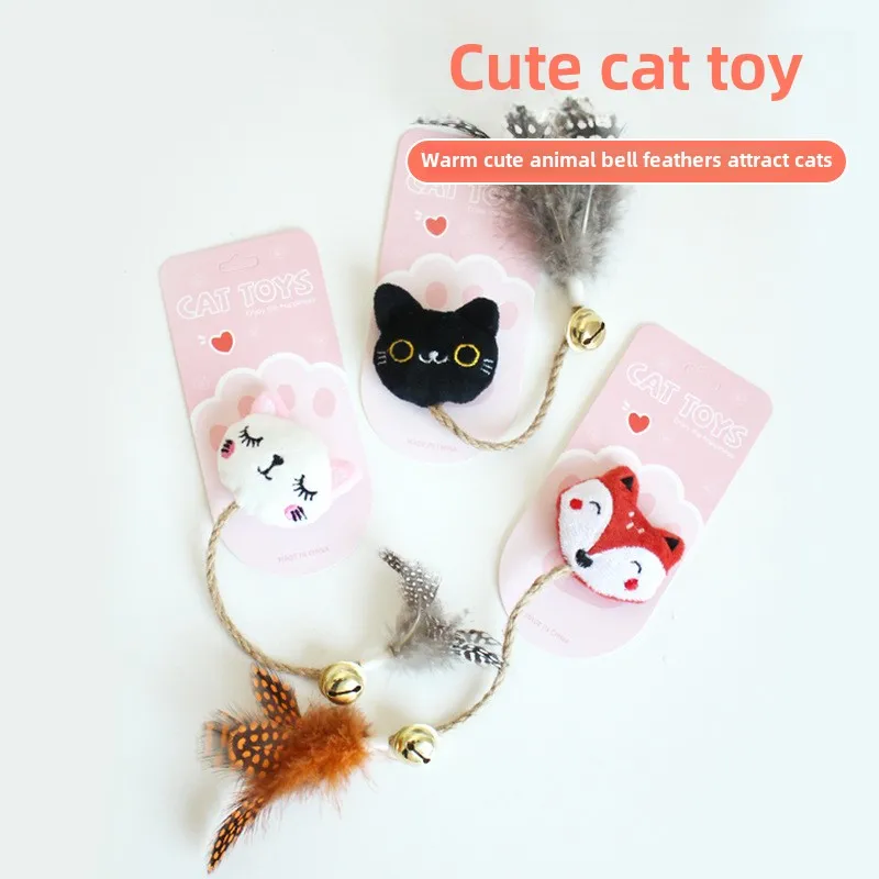 Catnip Teasing Cat Toys Feather Bell Cat Doll Pet Teething Gnawing Self Hi Cat Supplies Remote Control Ball Pet Toys
Catnip Teasing Cat Toys Feather Bell Cat Doll Pet Teething Gnawing Self Hi Cat Supplies Remote Control Ball Pet Toys