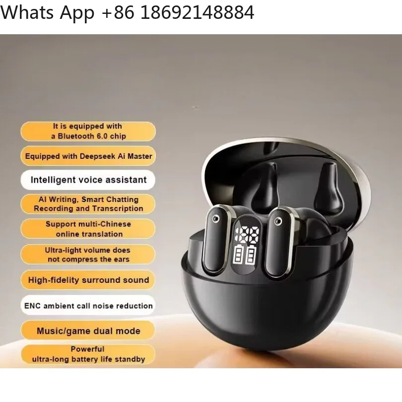 ENC Noise Cancelling Translation Earbuds Wireless Bluetooth Headphones Spot
ENC Noise Cancelling Translation Earbuds Wireless Bluetooth Headphones Spot