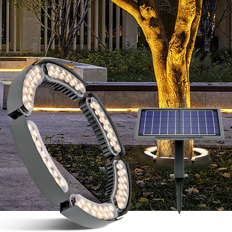 Solar Tree Hugging Light DC24V Outdoor Waterproof LED Landscape Decoration Can Ring Tree Lighting
Solar Tree Hugging Light DC24V Outdoor Waterproof LED Landscape Decoration Can Ring Tree Lighting