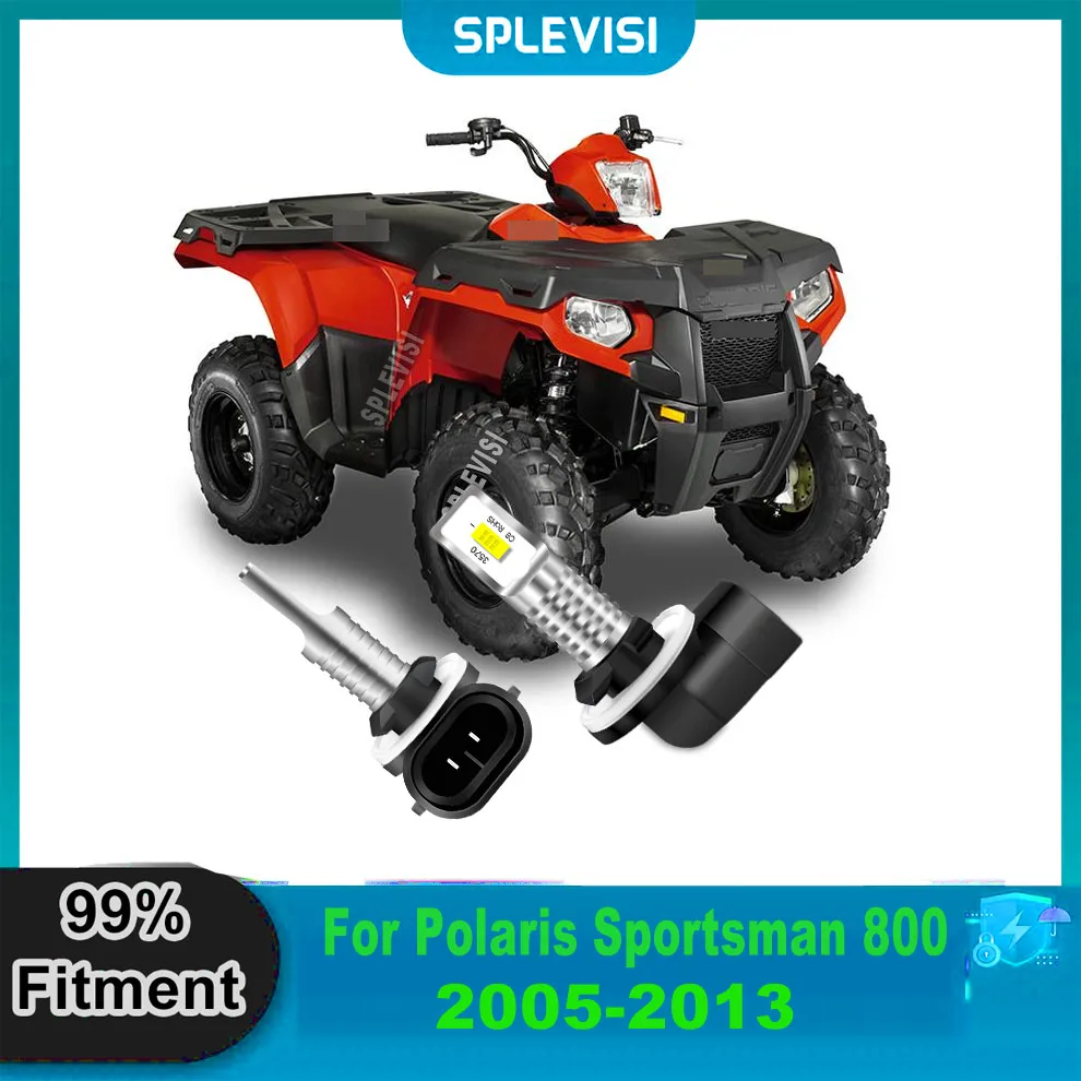 881 LED Headlight Bulbs 360° All-Angle Illumination For For Polaris Sportsman 800 2005 2006 2007 2008 2009 2010 2011 2012 2013 
881 LED Headlight Bulbs 360° All-Angle Illumination For For Polaris Sportsman 800 2005 2006 2007 2008 2009 2010 2011 2012 2013