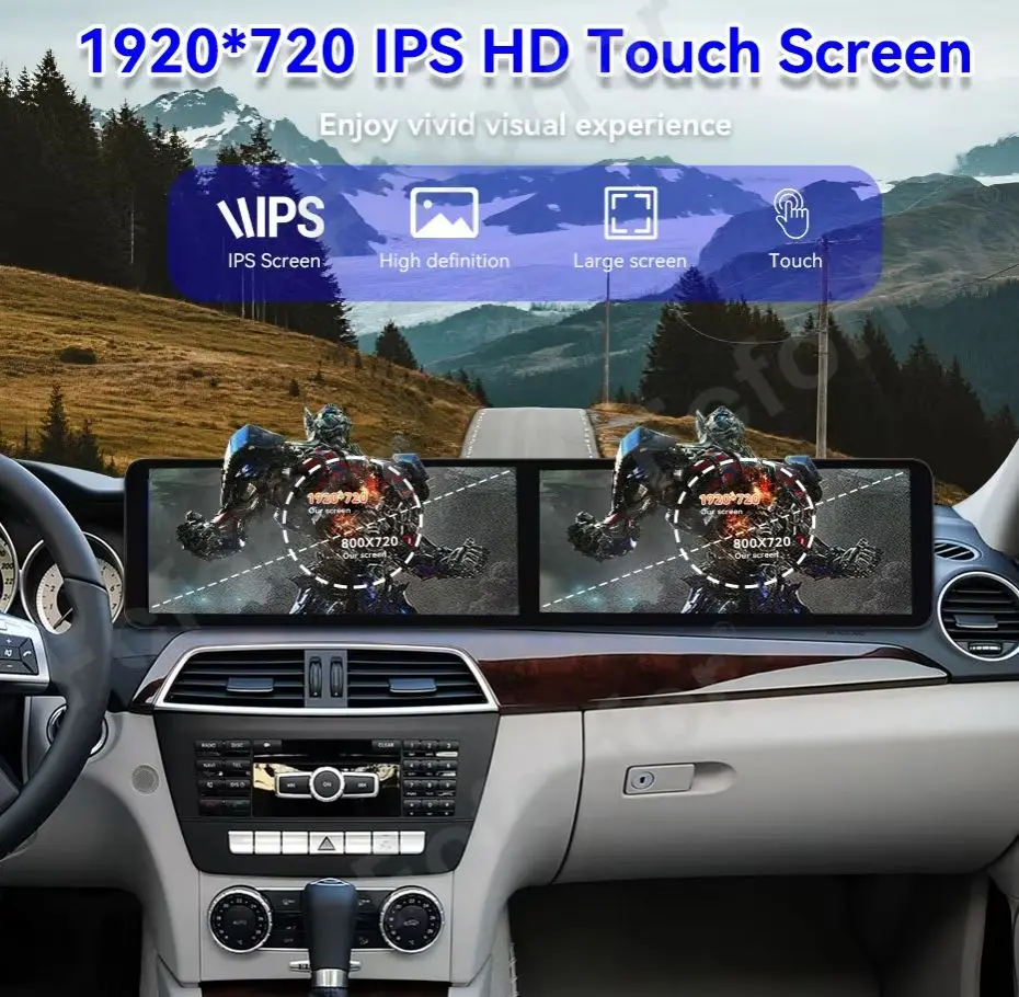 Upgrade Android 13 CarPlay Dual 12.3" Hd Screen Car Radio For Mercedes-Benz C 2011-2014 GPS Navi Auto Stereo Multimedia Player
Upgrade Android 13 CarPlay Dual 12.3" Hd Screen Car Radio For Mercedes-Benz C 2011-2014 GPS Navi Auto Stereo Multimedia Player